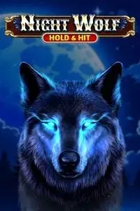 Night Wolf Hold & Hit slot – Mysterious blue wolf in the moonlight